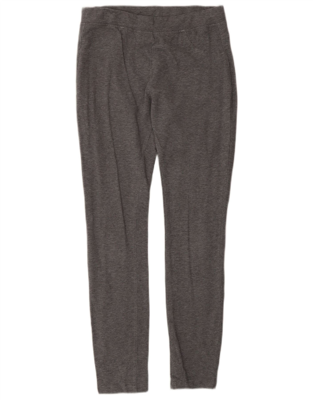 BENETTON Damen Leggings UK 12 Mittelgrau