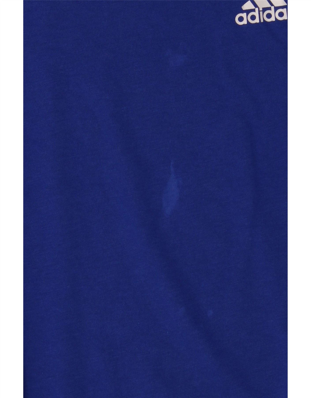 Adidas Jungen T-Shirt Top 7-8 Jahre Blaue Baumwolle