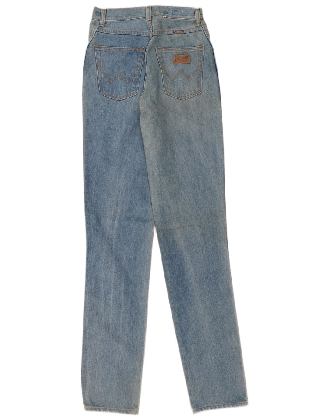 Wrangler Damen Slim Jeans W28 L36 Blaue Baumwolle