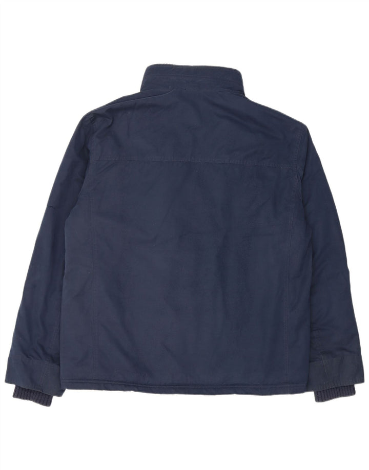 Crew Clothing Herren Wattierte Jacke UK 40 Large Marineblau Baumwolle