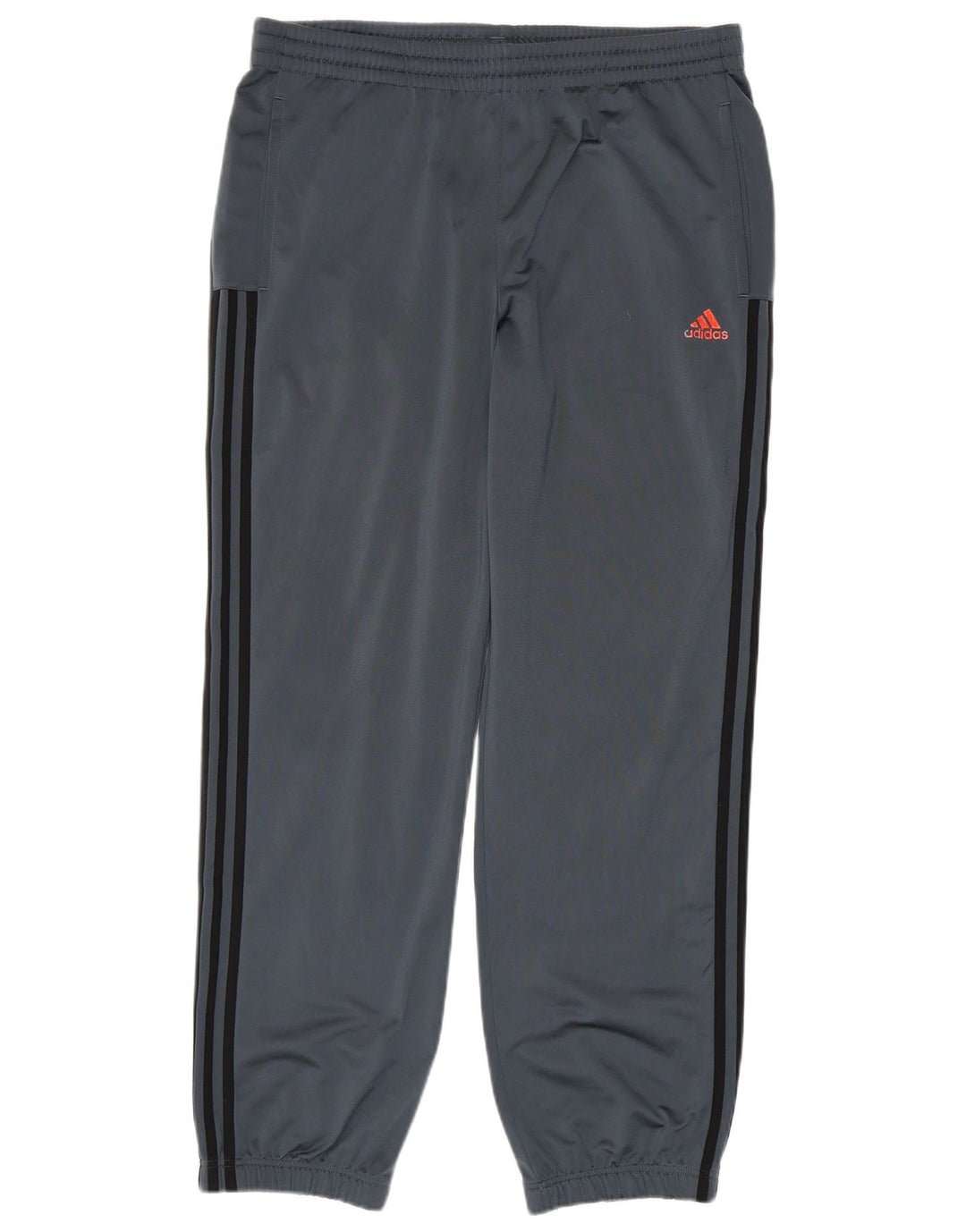 ADIDAS Herren-Trainingshose, Jogginghose, Größe 44/46, groß, grau, Polyester