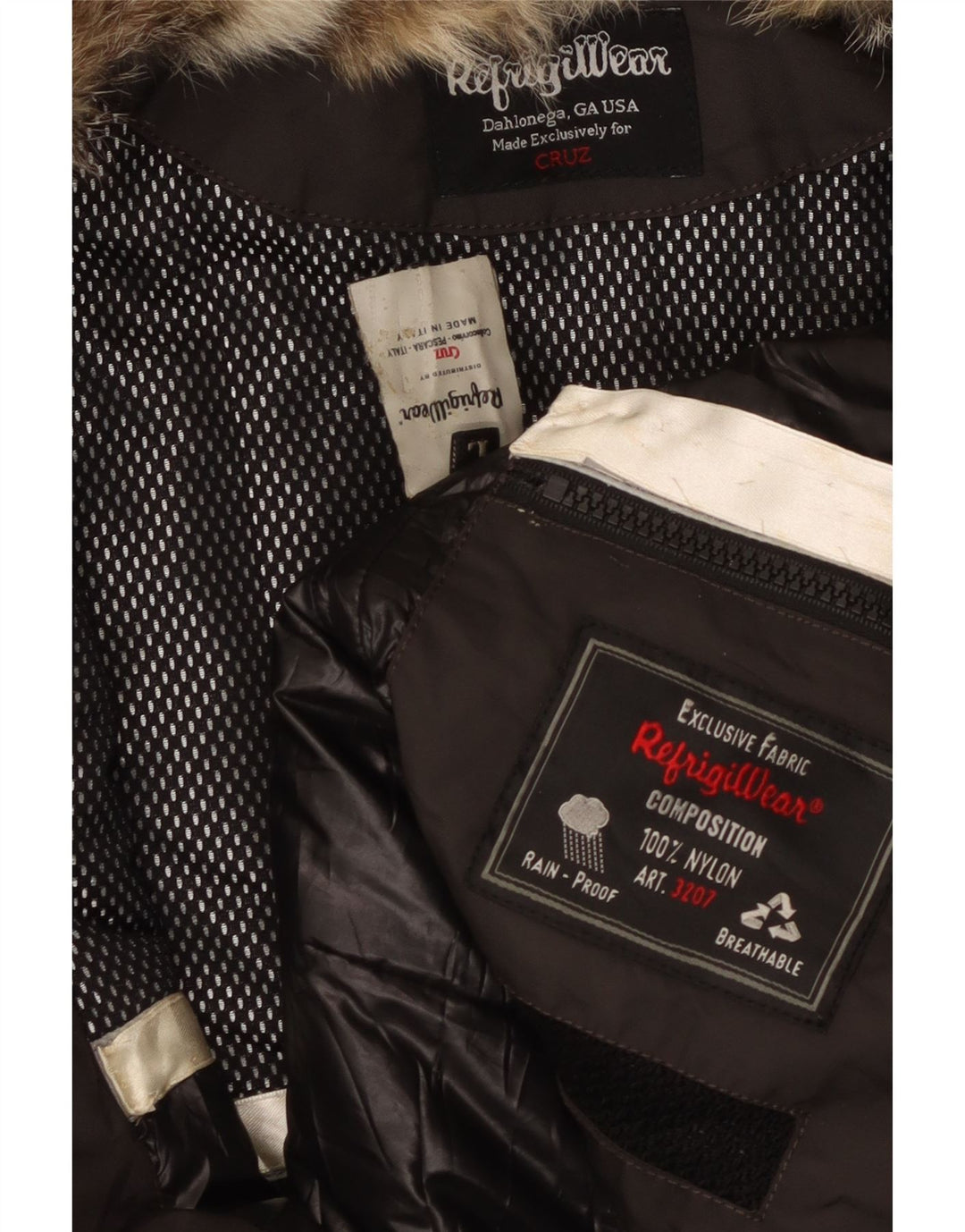 Refrigiwear Damen Cruz Windjacke UK 14 Large Grau Polyamid