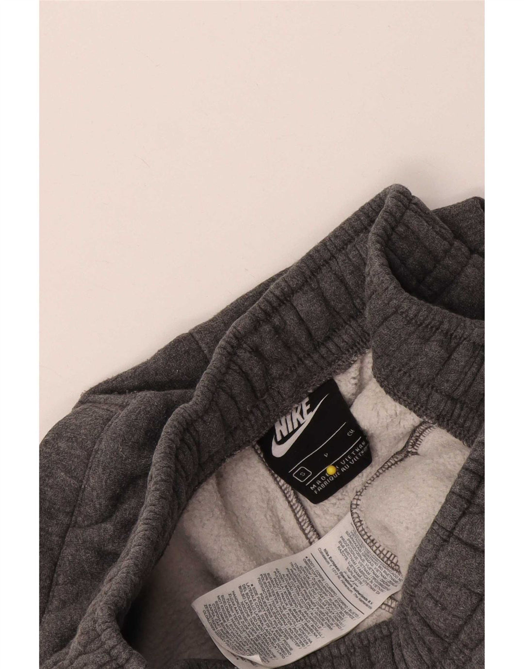 Nike Herren-Trainingshose, Jogginghose, Größe S, grau gefleckte Baumwolle