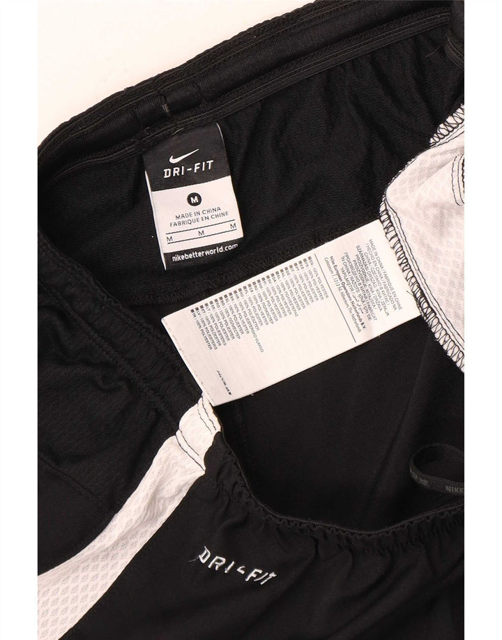 Nike Herren Dri Fit Sportshorts Mittelschwarzes Colourblock-Polyester