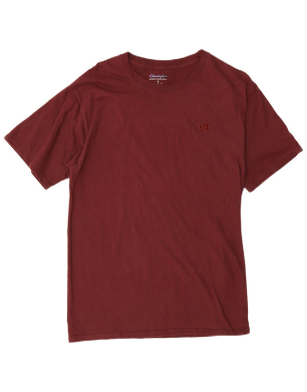 Champion Herren T-Shirt Top Medium Burgund
