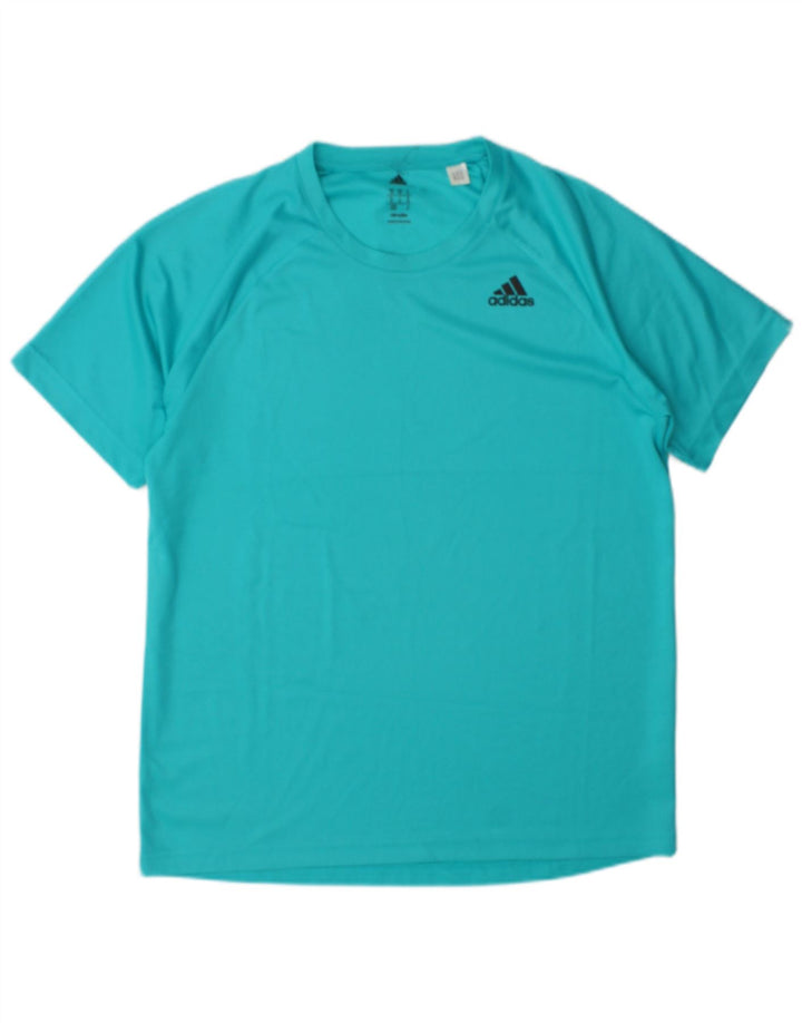 Adidas Herren Climalite T-Shirt Top Medium Türkis