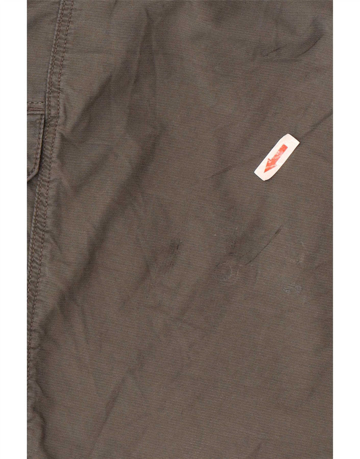 Marks & Spencer Herren Cargoshorts W34 Large Khaki Baumwolle