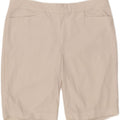 Chaps Freizeitshorts für Damen, UK 16, Größe L W36, weiße Baumwolle