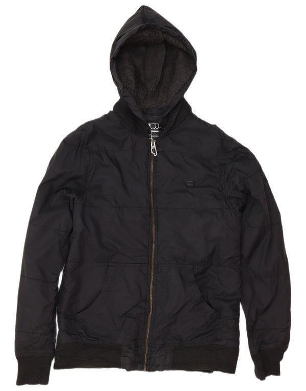 Billabong Herren-Jacke mit Kapuze, gepolstert, UK 40, Größe L, Schwarz, Polyester