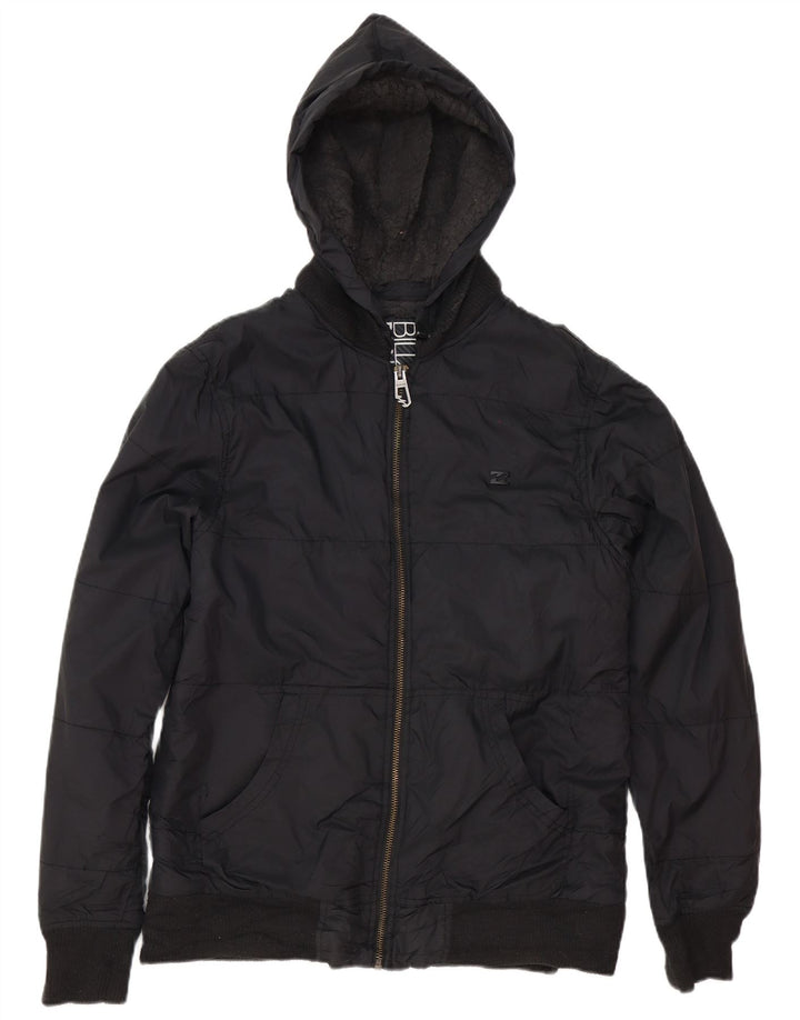 Billabong Herren-Jacke mit Kapuze, gepolstert, UK 40, Größe L, Schwarz, Polyester