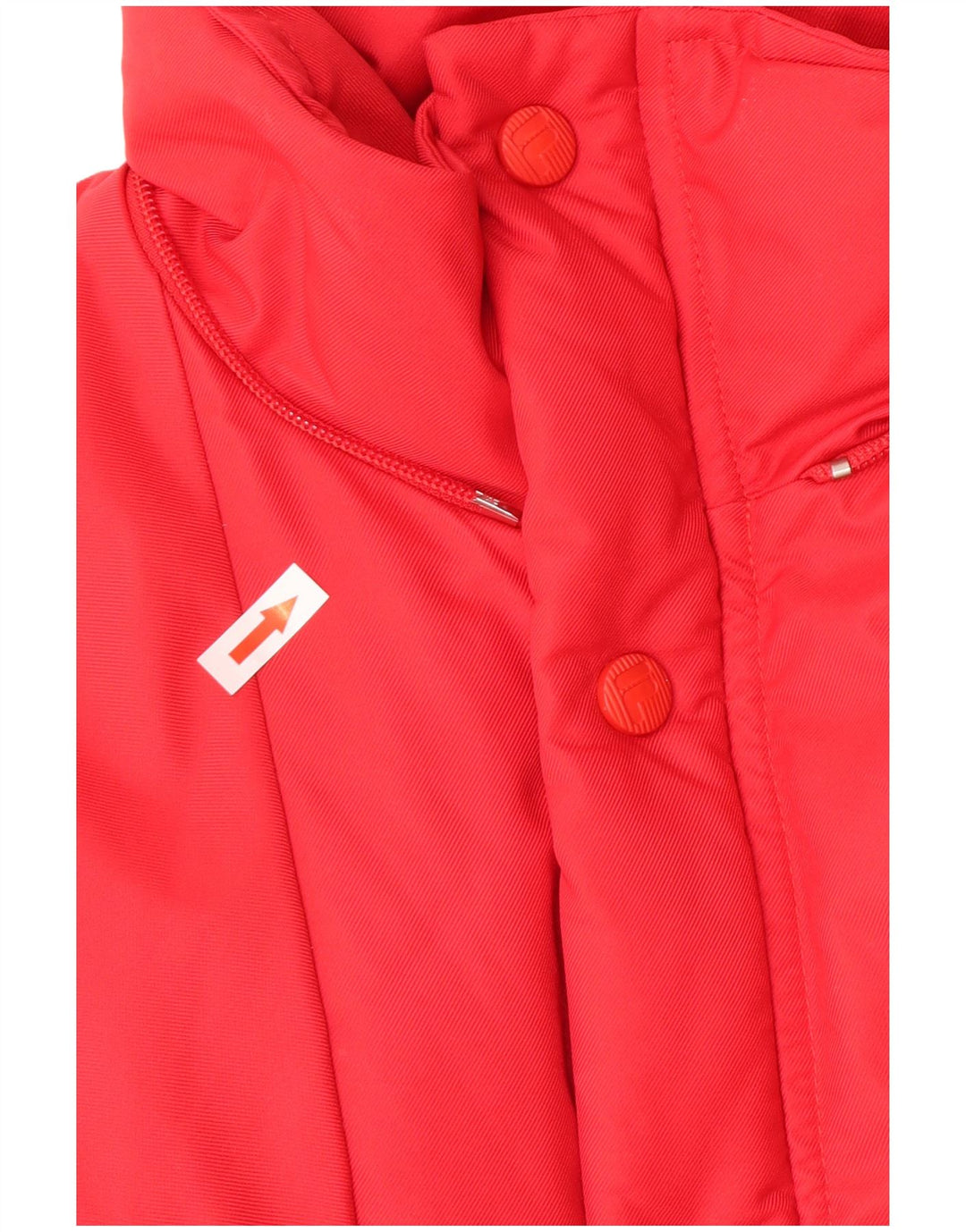 Fila Herren Wattierte Jacke IT 48 Mittelrotes Polyamid