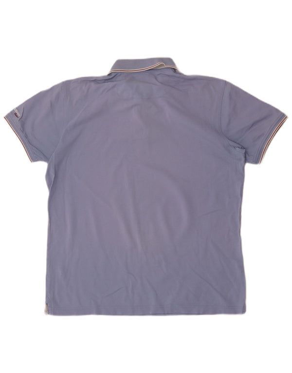 Harmont & Blaine Herren Poloshirt 2XL Blau Baumwolle