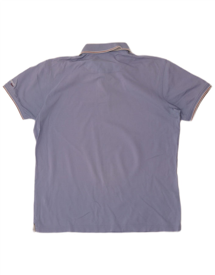 Harmont & Blaine Herren Poloshirt 2XL Blau Baumwolle
