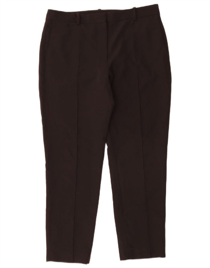 Dkny Damen Slim Chino-Hose US 8 Medium W30 L27 Schwarz
