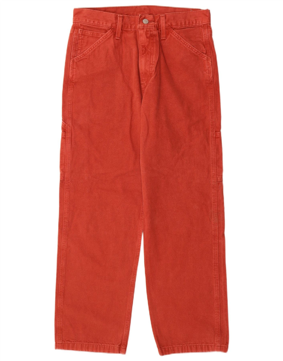 Levi's Herren Cargo Straight Jeans W30 L30 Rote Baumwolle