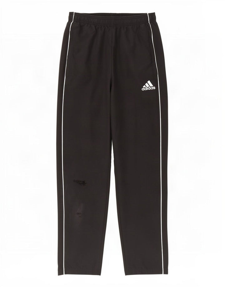 Adidas Trainingshose für Jungen, 13–14 Jahre, schwarzes Polyester