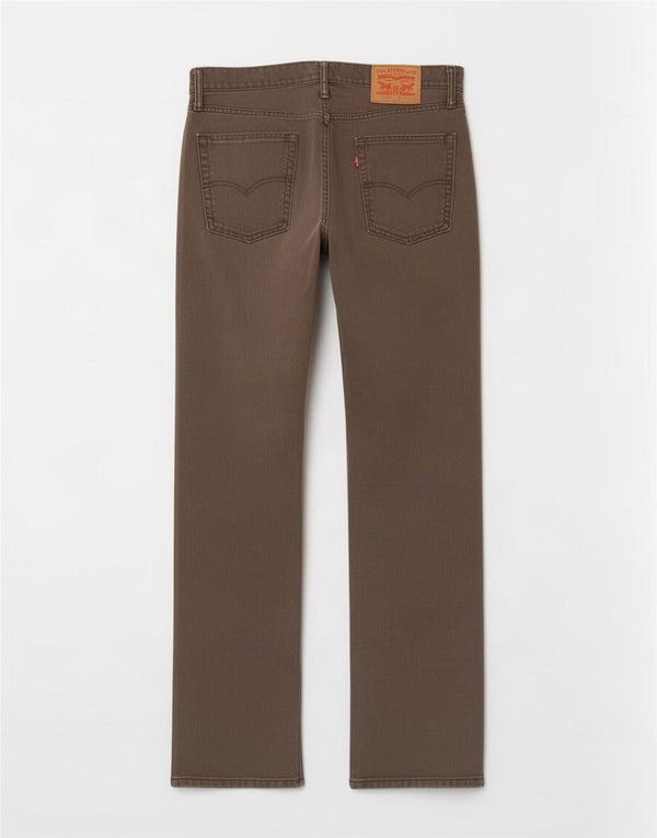 Levi's Herren 514 Straight Casual Hose W36 L30 Graue Baumwolle