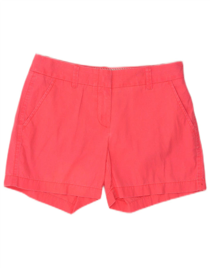 J. Crew Damen Broken In Chino Shorts US 2 XS W29 Rosa Baumwolle