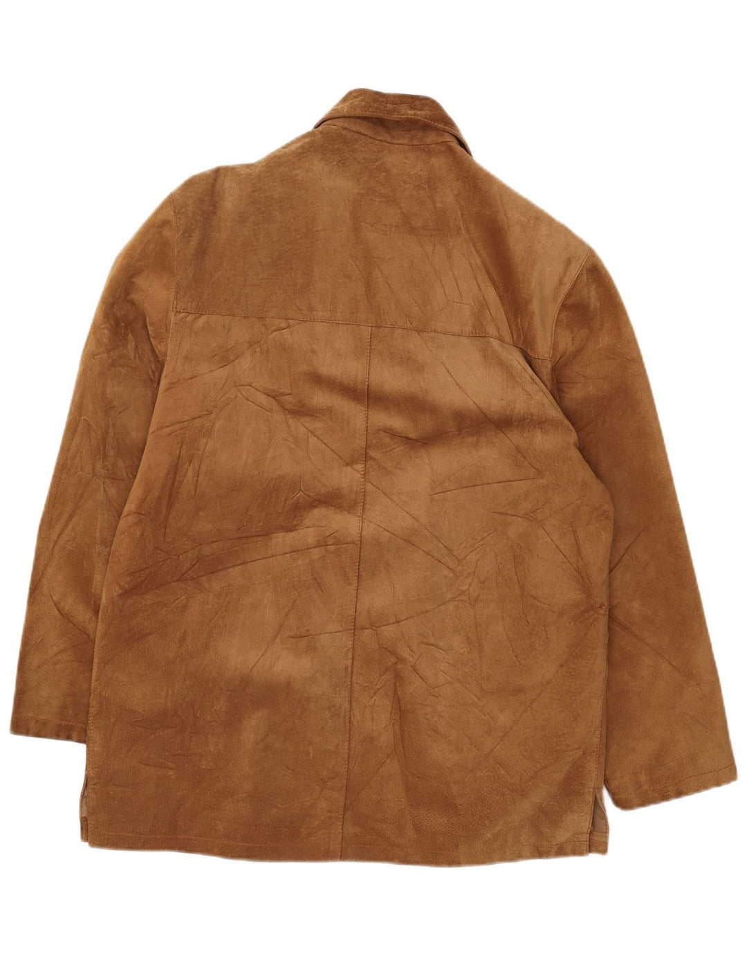 Vintage Herren Wildlederjacke IT 52 XL Braunes Leder
