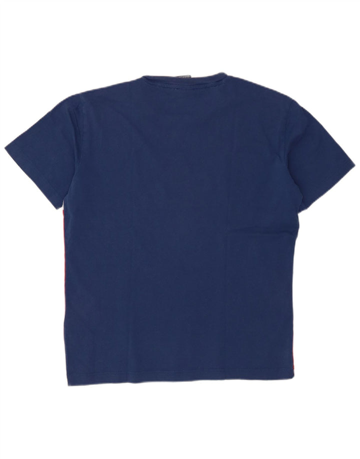 Champion Herren-T-Shirt mit Grafik, mittelgroß, mehrfarbig, Colourblock-Baumwolle