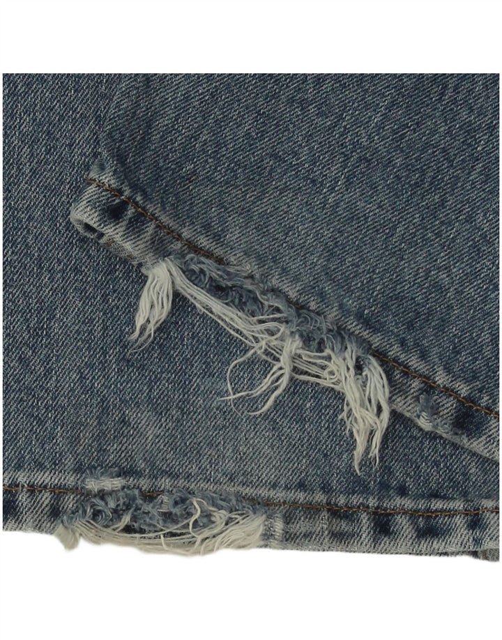 TOMMY HILFIGER Herren Custom Fit Straight Jeans W31 L32 Blaue Baumwolle