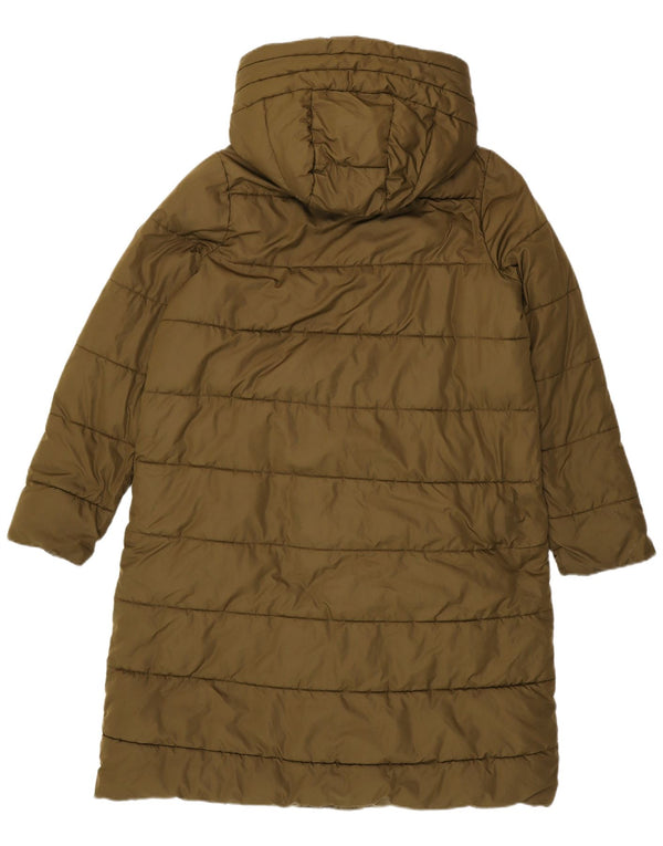 Barbour Damen Übergroßer, gepolsterter Mantel mit Kapuze, UK 10, Small Khaki