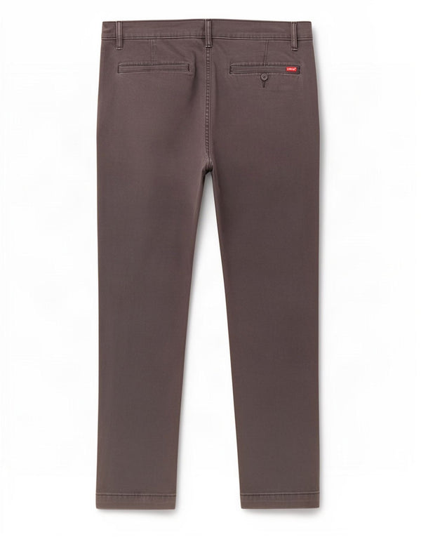 Levi's Herren Tapered Slim Fit Chinohose W36 L29 Grau Baumwolle