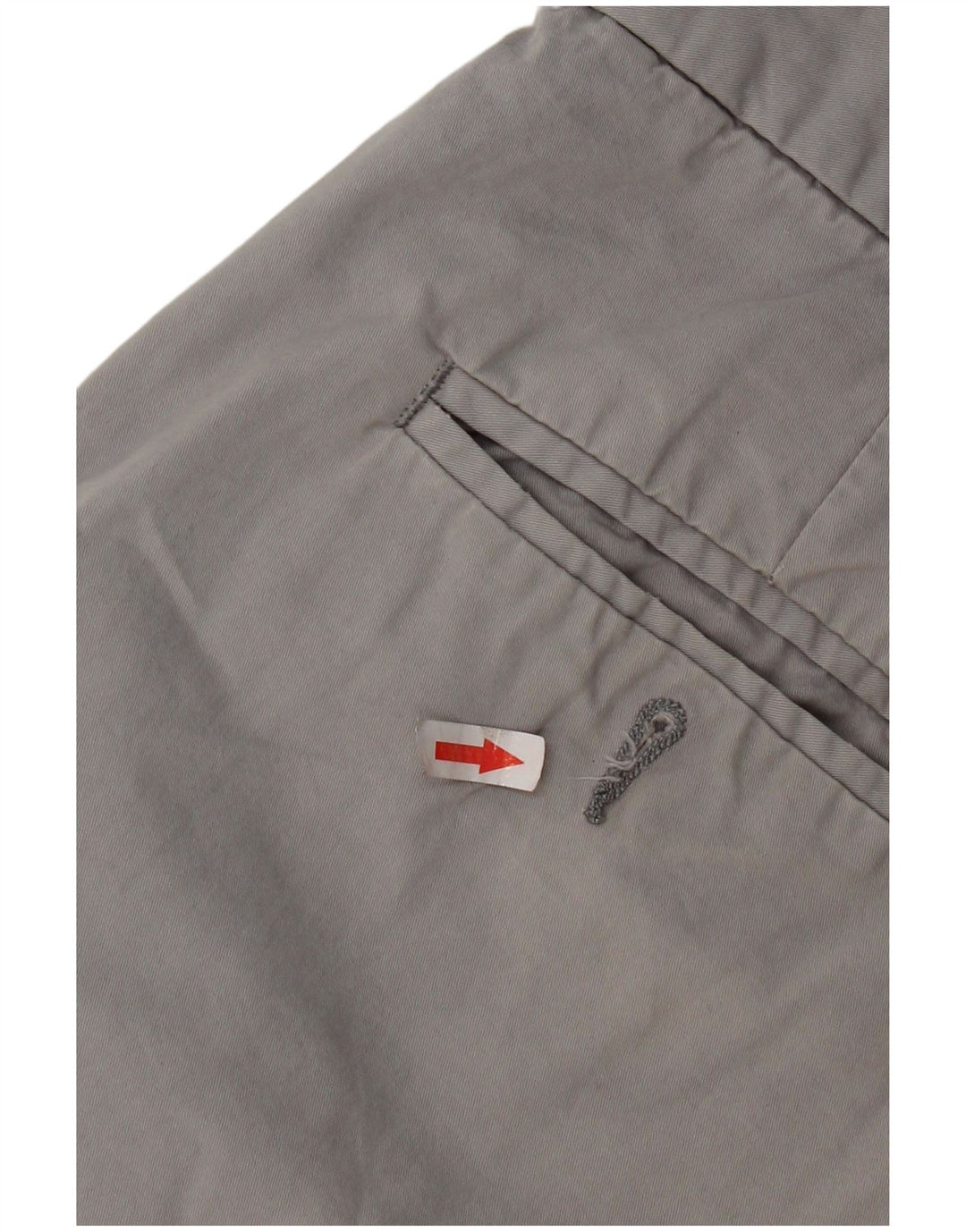 French Connection Herren-Chinoshorts, W34, Größe L, Grau, Baumwolle