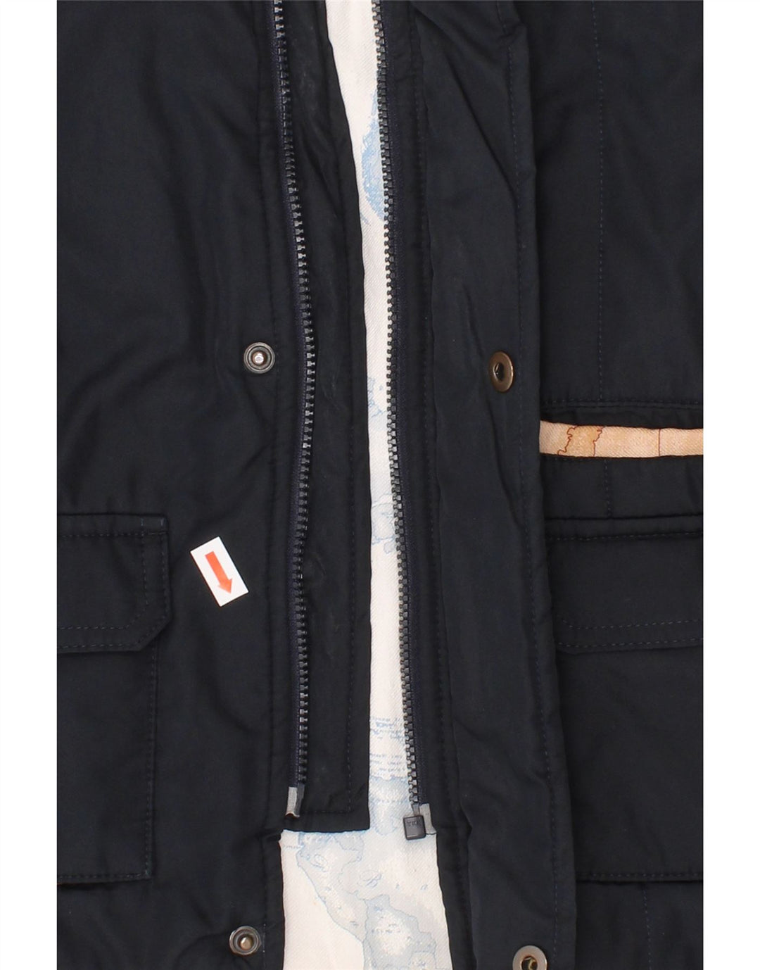 ALVIERO MARTINI Baby Boys Padded Jacket 12-18 Months Navy Blue Polyester Vintage ALVIERO MARTINI and Second-Hand ALVIERO MARTINI from Messina Hembry 