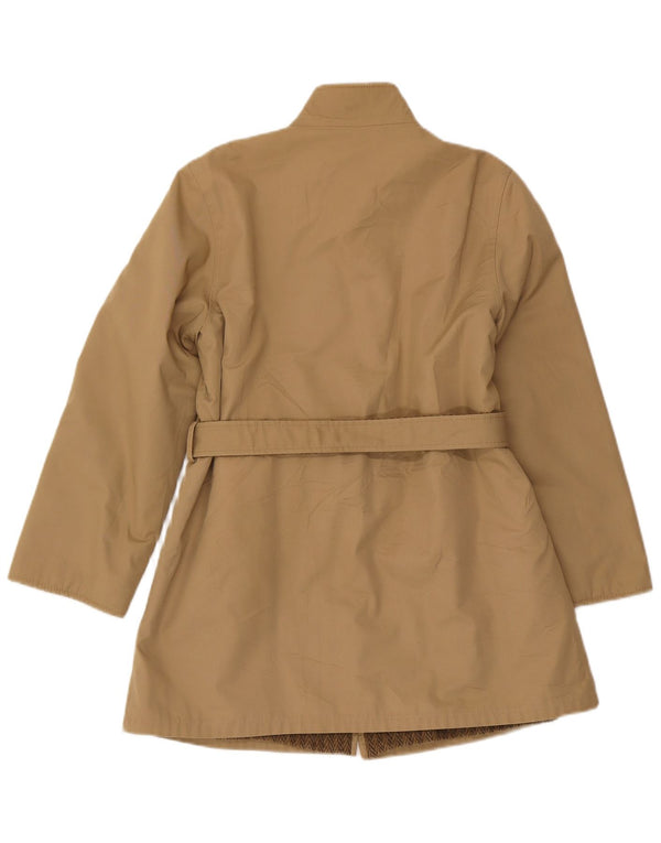 Vintage Damen Wendemantel IT 42 Medium Khaki