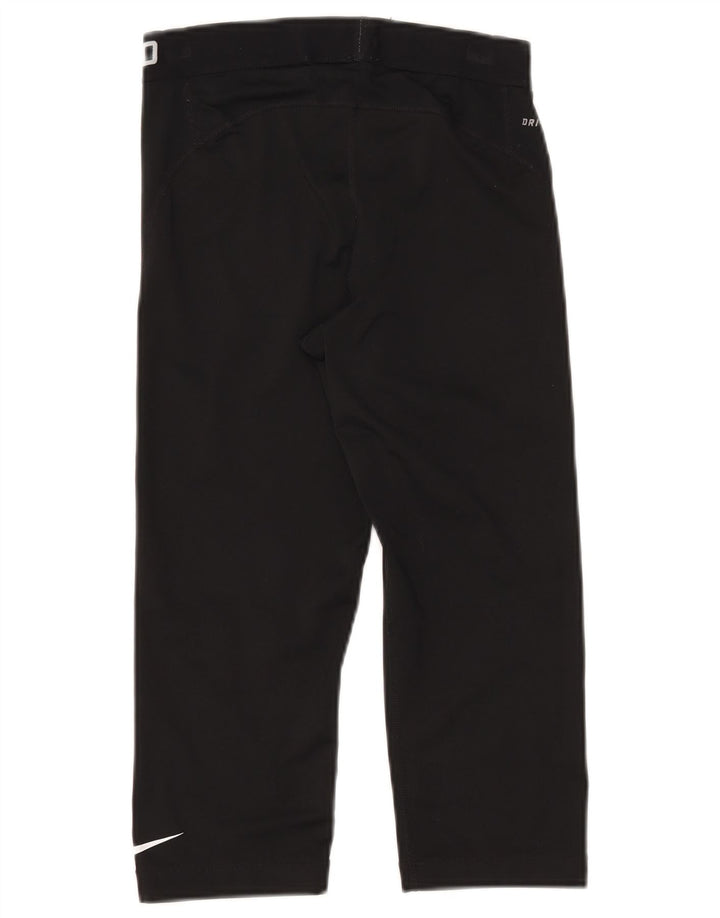 Nike Damen Capri-Leggings mit Grafik, Mittelschwarzes Polyester
