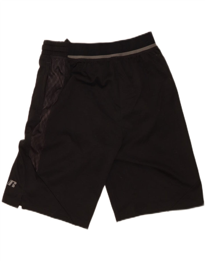 Russell Athletic Sportshorts für Jungen, 15–16 Jahre, 2XL, Schwarz, Polyester