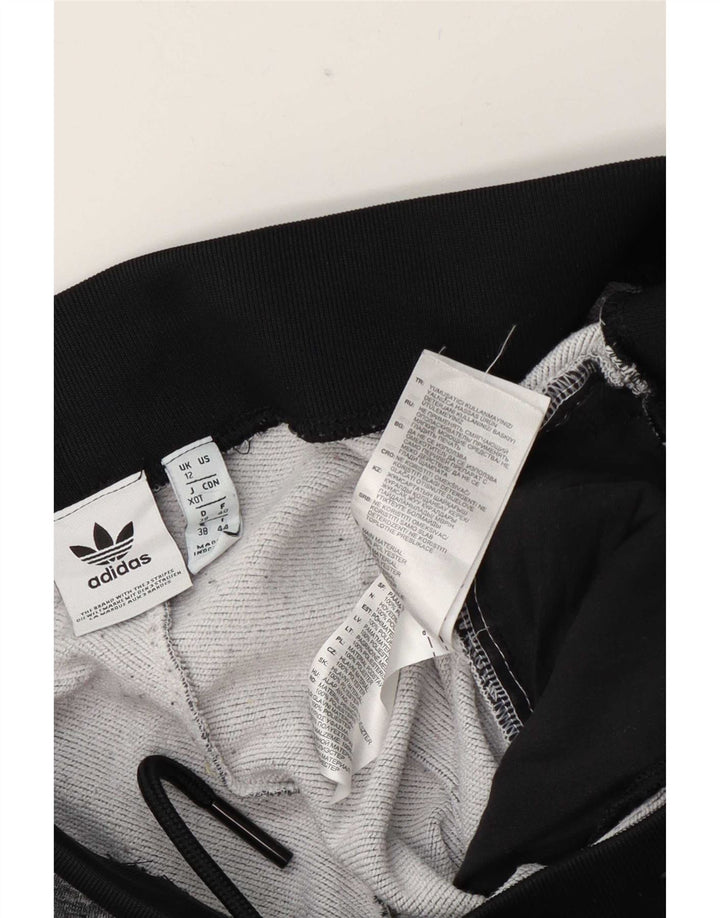 Adidas Damen Trainingshose Jogger UK 12 Mittelgraues Polyester