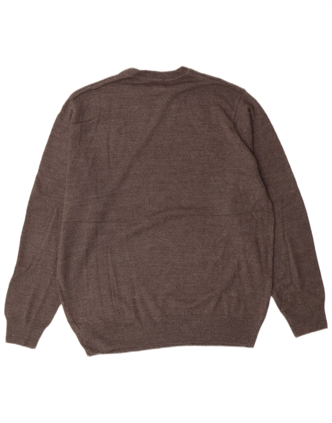 Dockers Herren-Pullover mit Rundhalsausschnitt, Größe L, Grau, Argyle/Diamant-Acryl