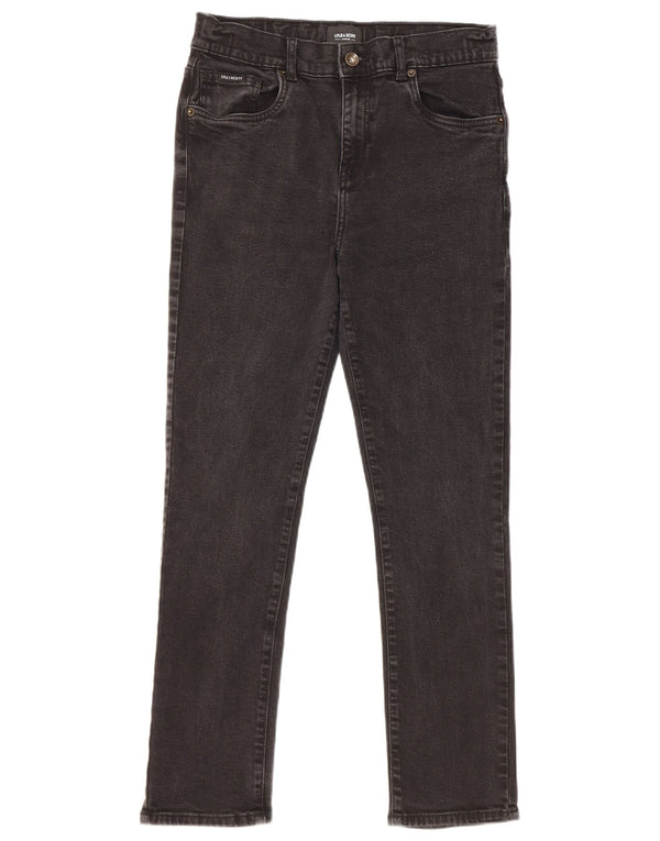 Lyle & Scott Slim Jeans für Jungen, 14–15 Jahre, schwarze Baumwolle