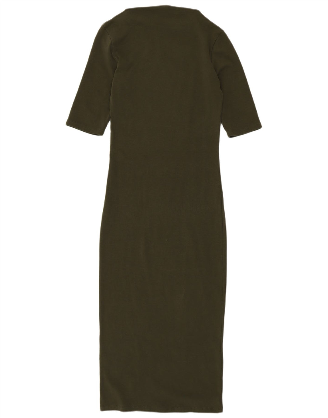 Zara Damen Maxikleid UK 8 Small Khaki