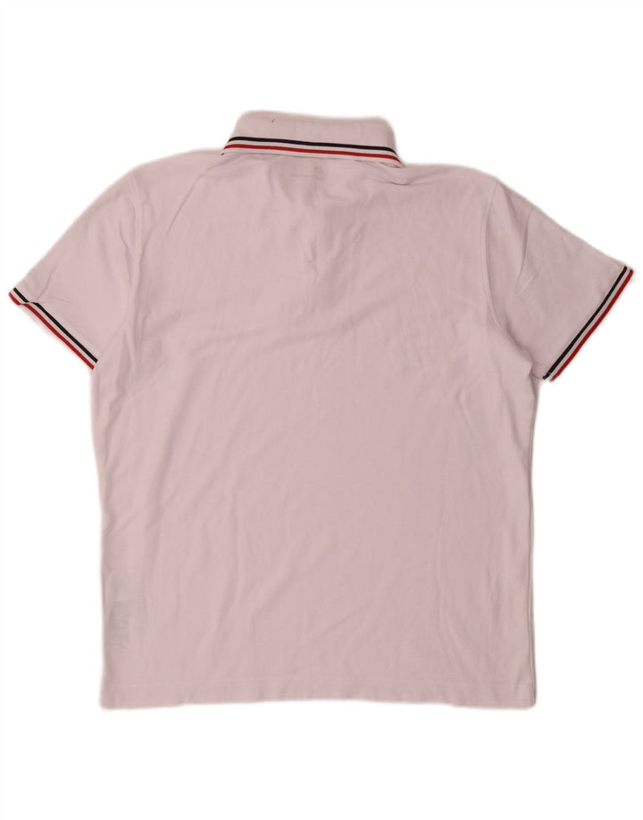Lotto Herren-Poloshirt aus mittelrosa Baumwolle