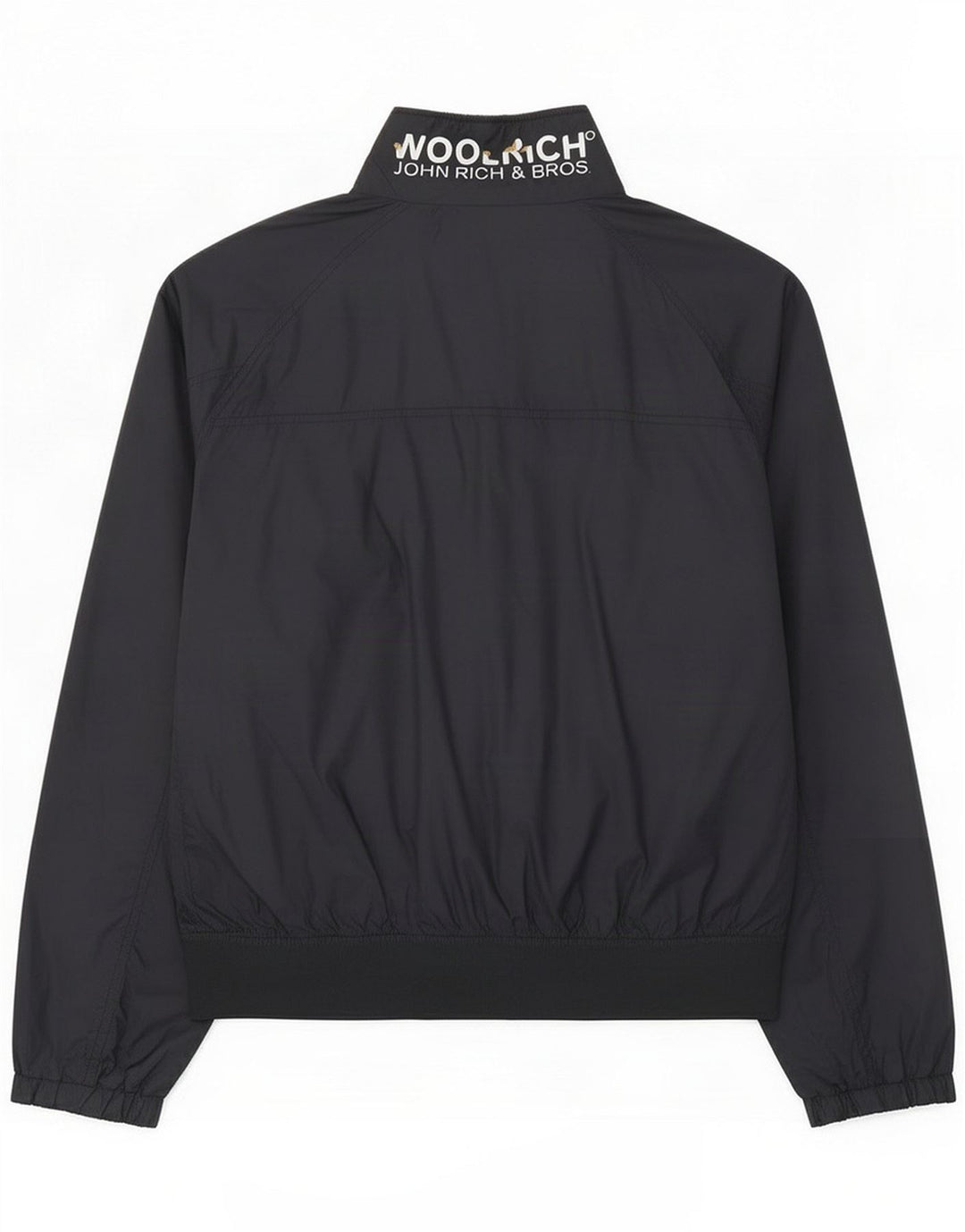 Woolrich Herren-Bomberjacke mit Grafik, UK 40, Marineblau, Nylon, Größe 40, Marineblau