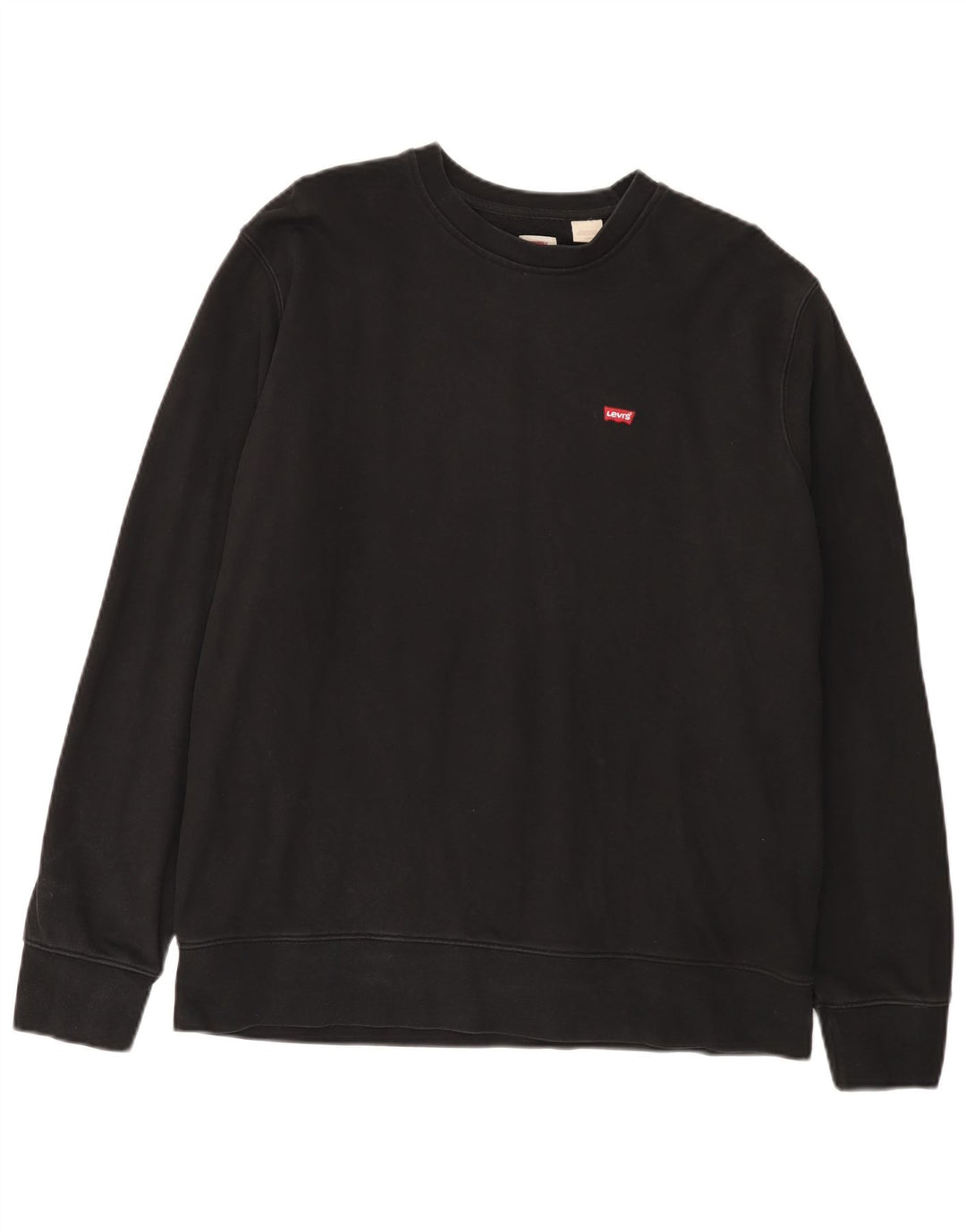 Levi's Herren Standard Sweatshirt Pullover Large Schwarz Baumwolle