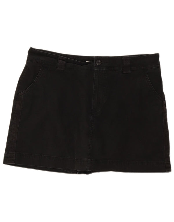 DOCKERS Damen Chino-Shorts US 8 Medium W34 Schwarze Baumwolle