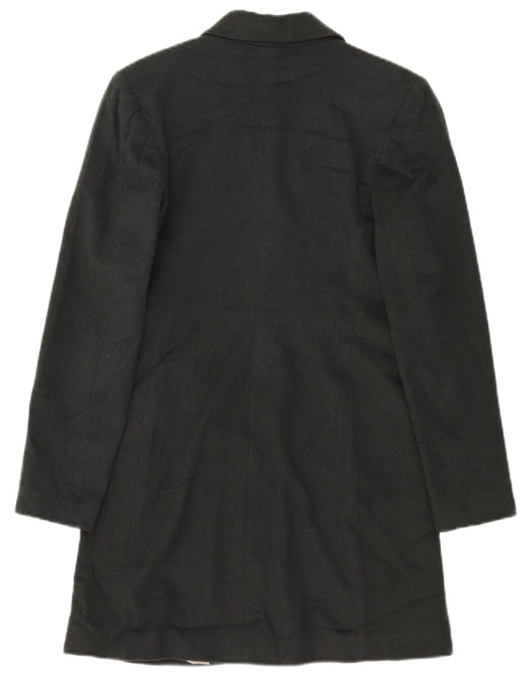 Jigsaw Womens Overcoat UK 8 Small Grey Wool