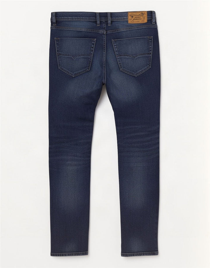 Diesel Herren Slim Jeans W34 L31 Marineblaue Baumwolle