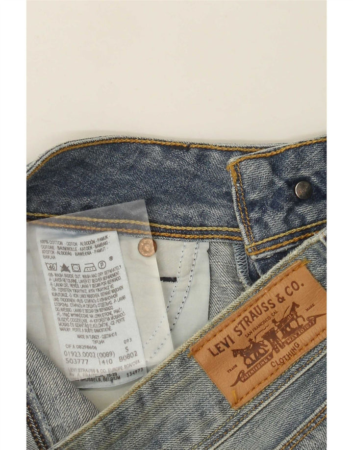 Levi's Damen-Jeansshorts, Größe S, Größe W27, Blau, Baumwolle