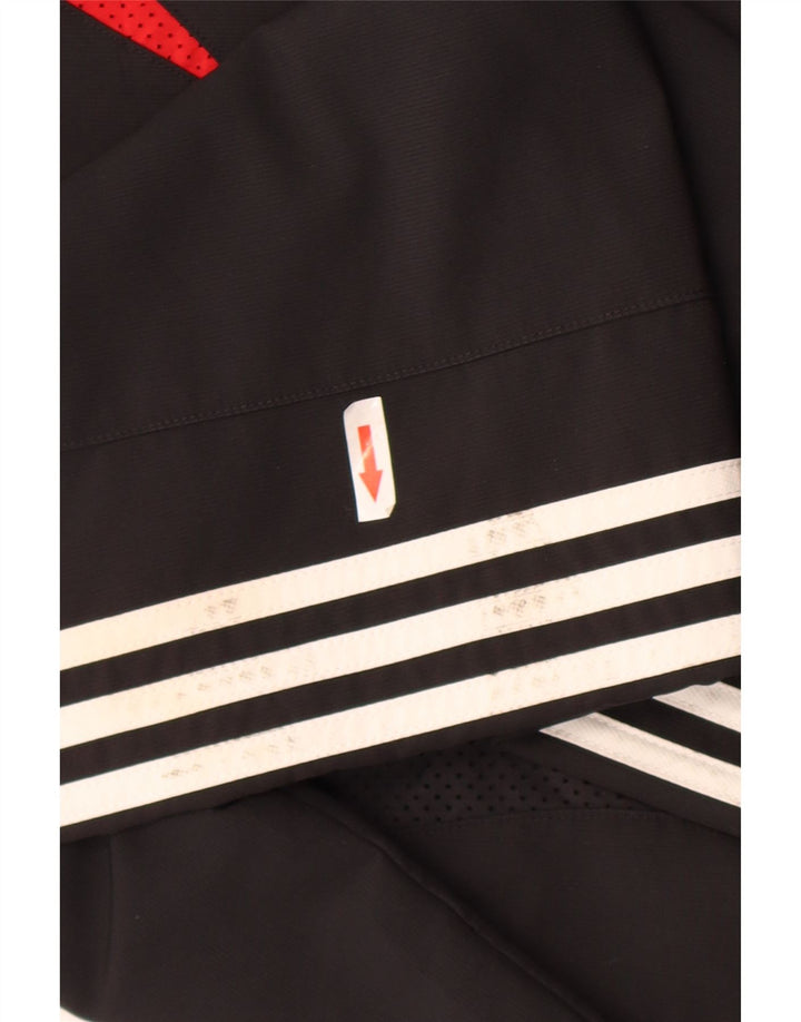 Adidas Herren Clima 365 Regenjacke UK 34 XS Schwarz Colourblock Polyester