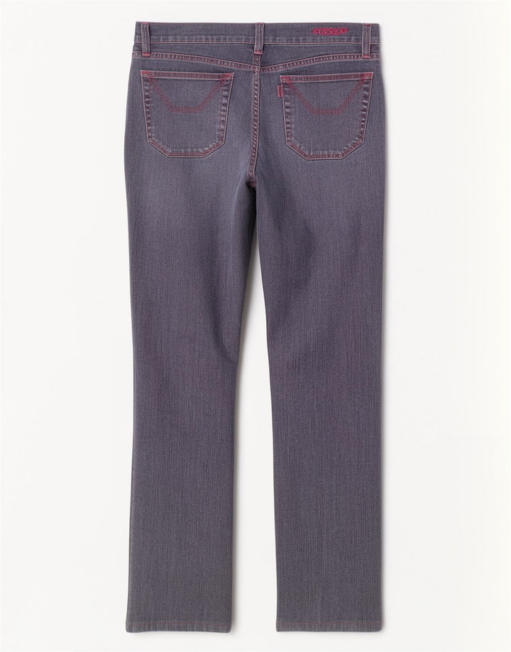 Jeckerson Damen Slim Jeans W34 L30 Blaue Baumwolle