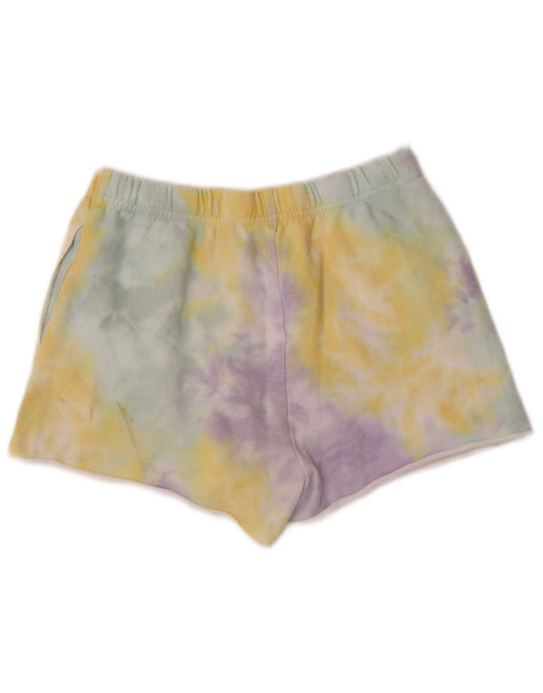 Abercrombie & Fitch Sportshorts für Mädchen, 15–16 Jahre, mehrfarbig, Batikmuster
