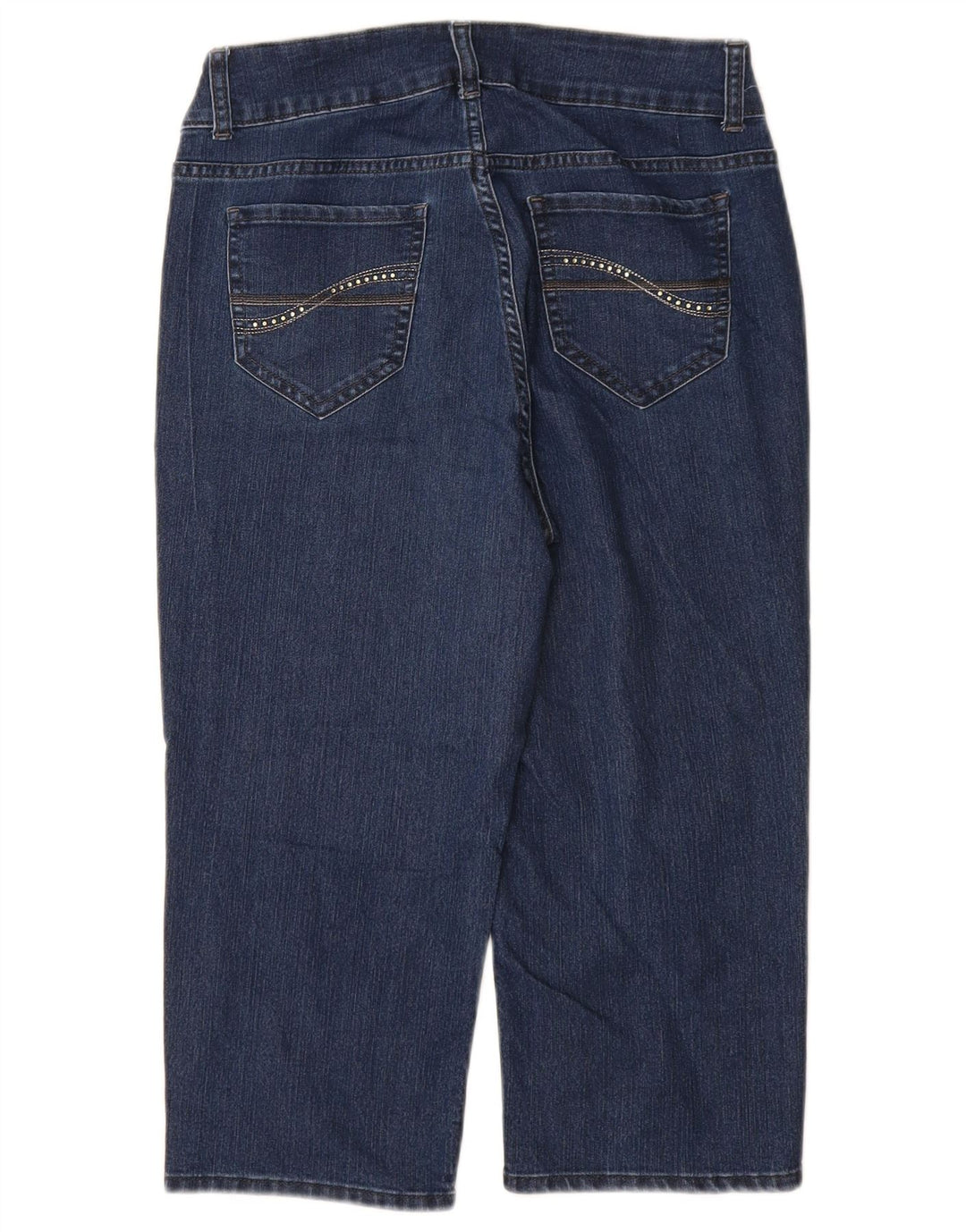 LEE Womens Riders Loose Fit Capri Jeans US 8 Medium W28 L18 Blaue Baumwolle