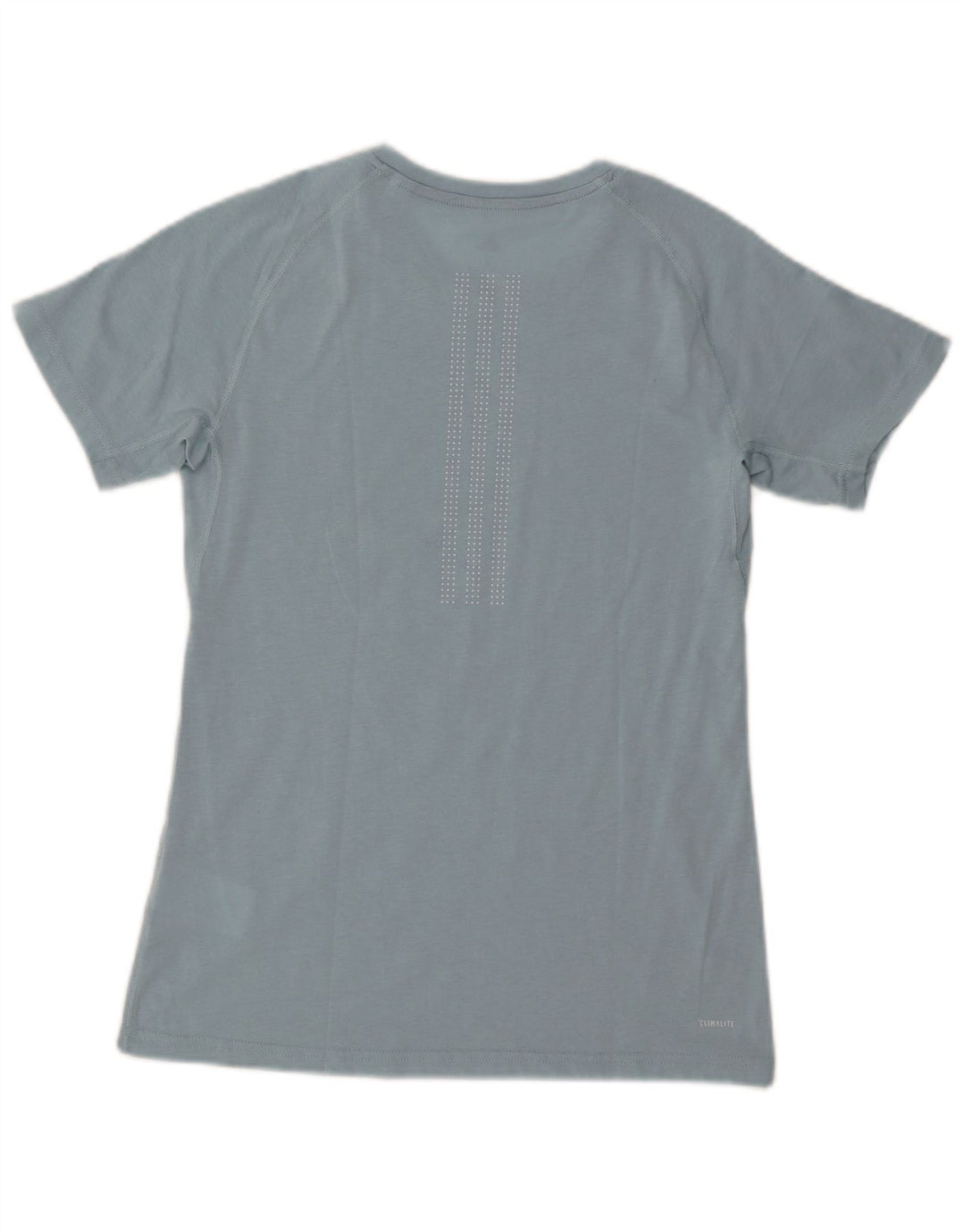 Adidas Herren Climalite T-Shirt Top UK 8/10 Small Blau Polyester