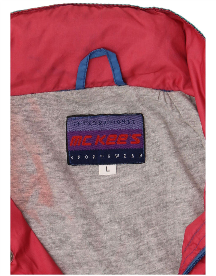 MC Kee's Damen-Trainingsanzug-Top-Jacke, UK 16, groß, mehrfarbig, Farbblock
