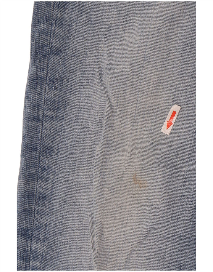 Jack & Jones Herren Clark Slim Jeans W33 L34 Blaue Baumwolle